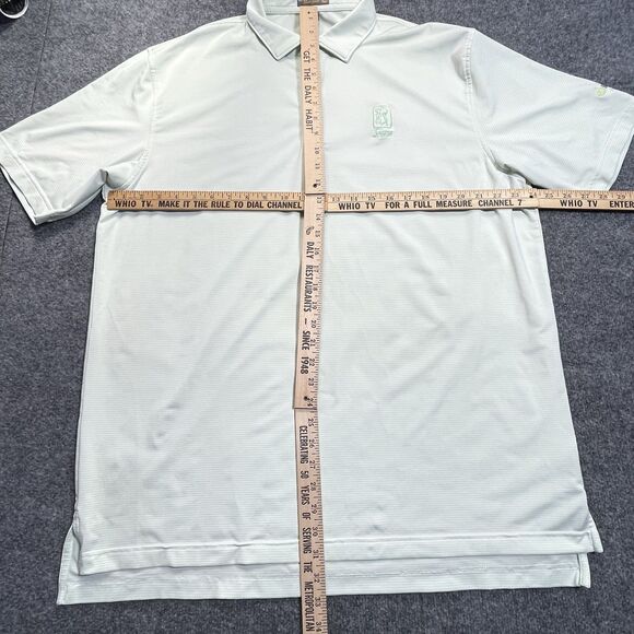 PETER MILLAR Summer Comfort Golf Polo Mens Extra Large TPC Sawgrass Green XL - Picture 7 of 12
